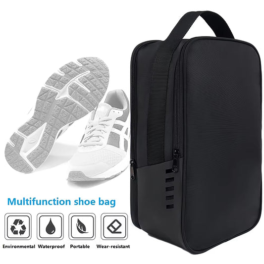 Stride Nexa Waterproof Travel Shoe Bag with Zipper & Handle